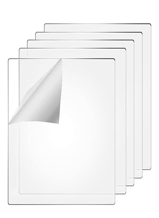 لوح أكريليك فليبتيك شفاف 3 مم 6 بوصات × 6 بوصات، عبوة من قطعتين للرسم على الزجاج، شديد اللمعان (3 مم، 6 × 6، شفاف/شفاف)